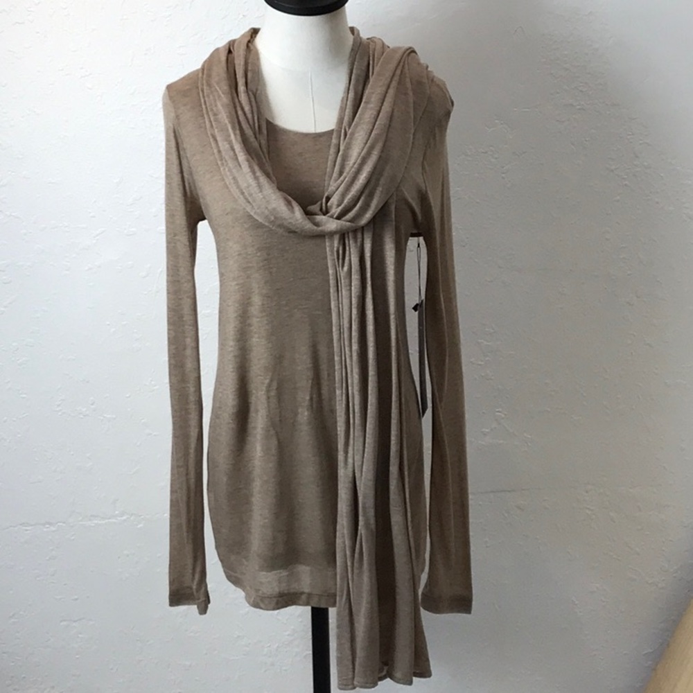 Scarf tunic top
